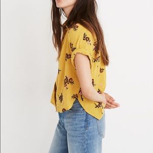 Embroidered hilltop shirt